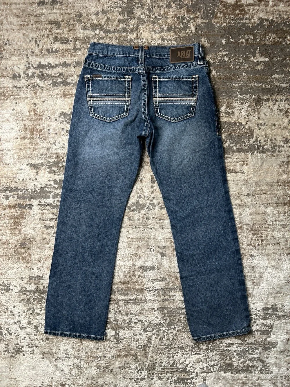 Ariat M2 Traditional Relaxed Boot Cut Jeans Western Cowboy Denim | 30x32